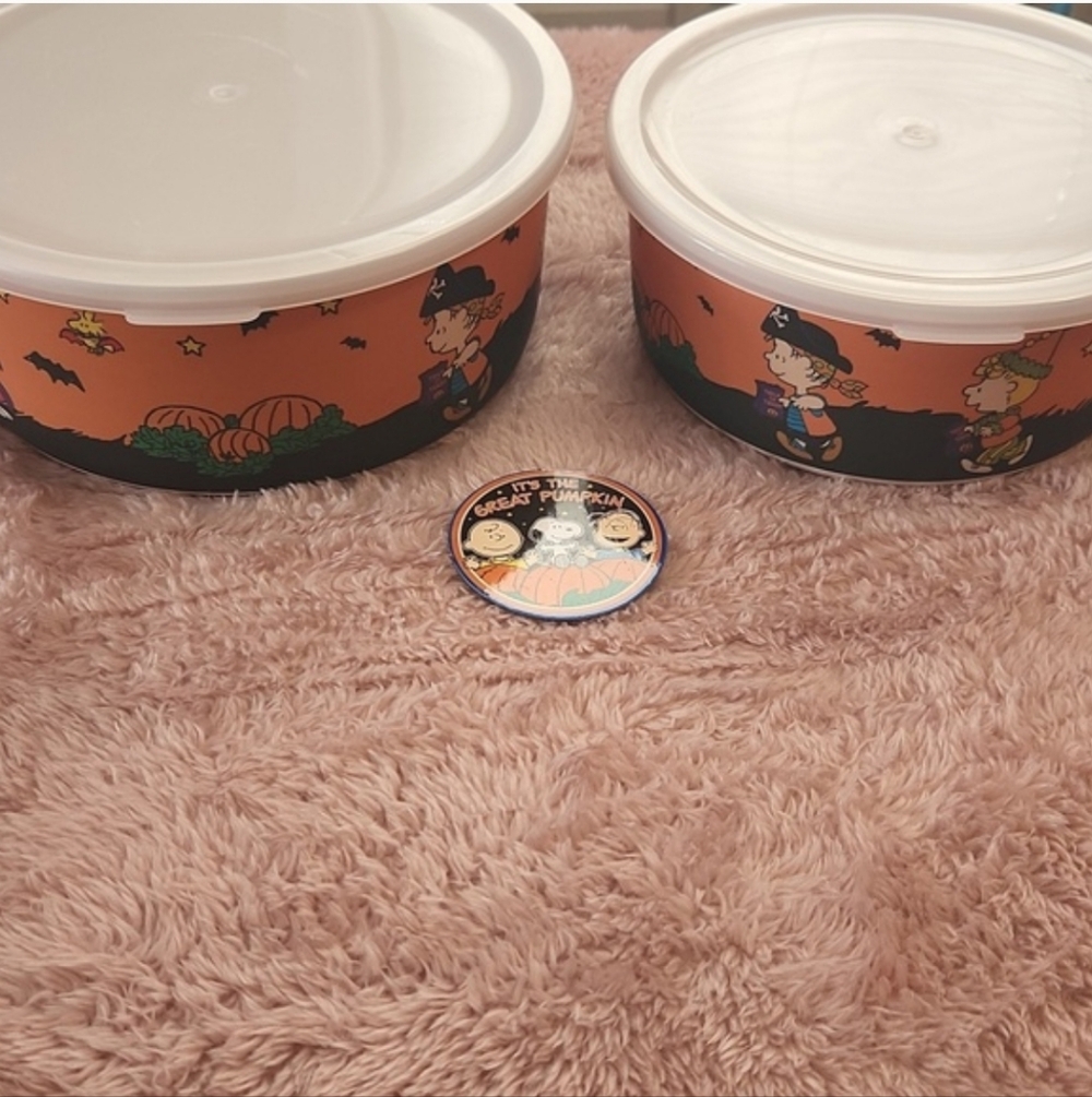 New Peanuts Halloween Nesting Set Snoopy Magnet - Picture 4 of 12